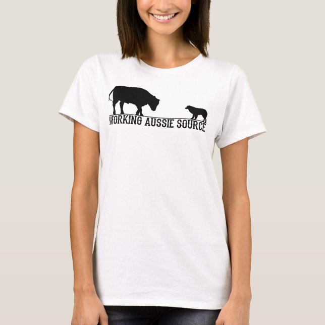 La camisa básica de las mujeres (Anverso)