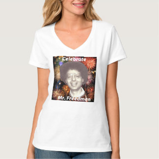 La camisa con cuello de pico de Hane