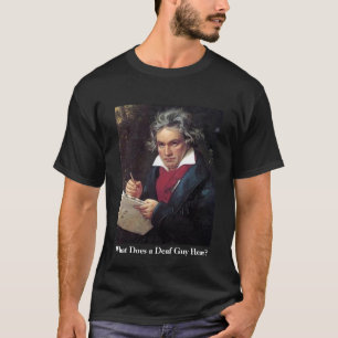 ¿La camisa de Beethoven de los hombres, qué un