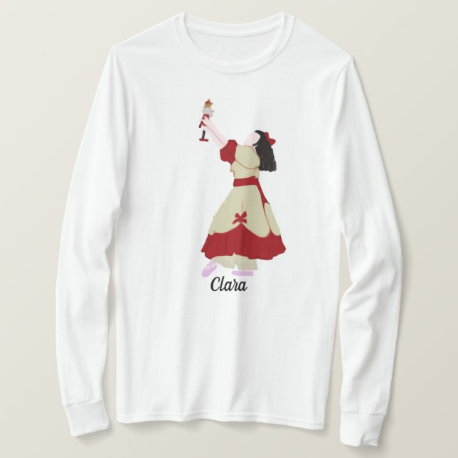 La camisa de Clara del cascanueces (Anverso del diseño)