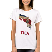 La camisa de Costa Rica "Tica"