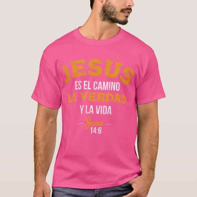 La camisa de Jesús en español cristiano (Anverso)