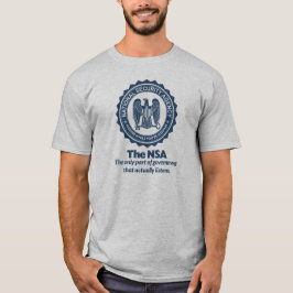 La camisa de la parodia del NSA