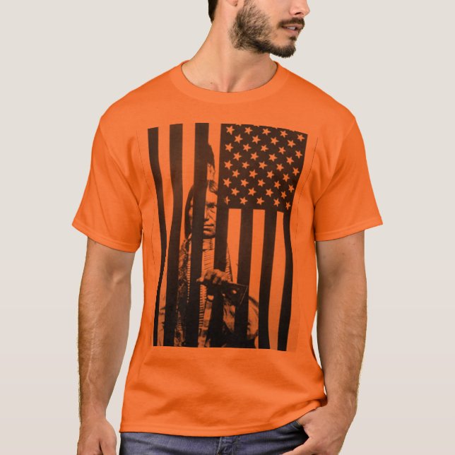 La camisa de la prisión del nativo americano nunca (Anverso)