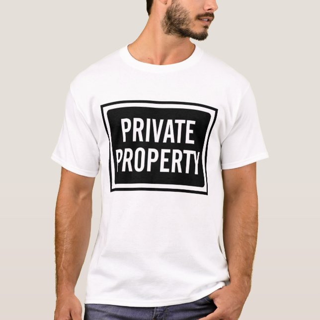 La camisa de la propiedad privada de los hombres (Anverso)