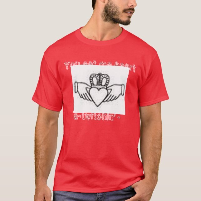 La camisa de la tarjeta del día de San Valentín (Anverso)