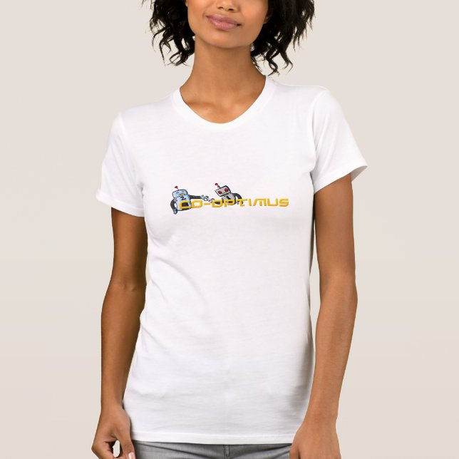 La camisa de las mujeres Co-Optimus (Anverso)