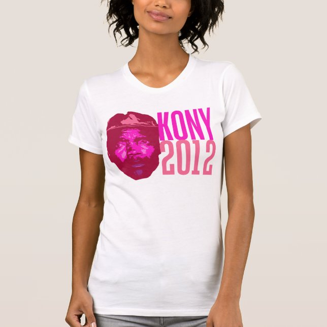 La camisa de las mujeres de KONY 2012 (Anverso)