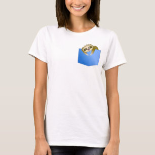 La camisa de las mujeres de PAL del bolsillo de la