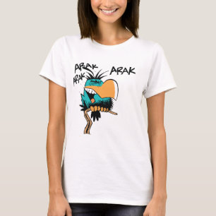 La camisa de las mujeres del dibujo animado del