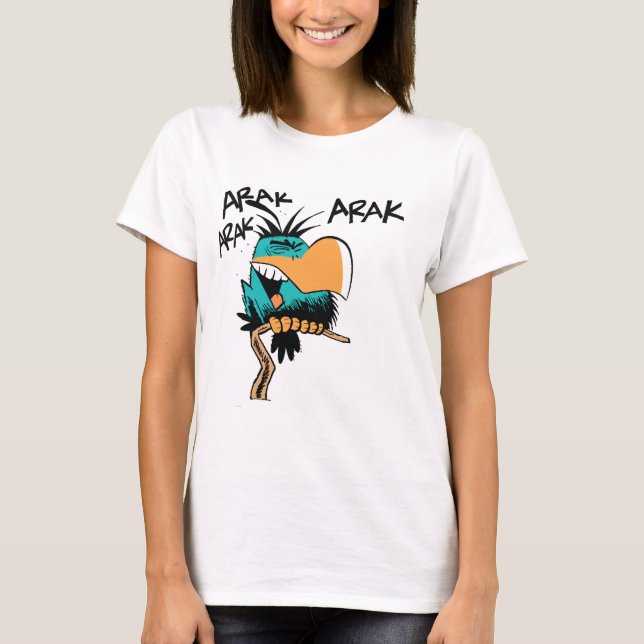 La camisa de las mujeres del dibujo animado del (Anverso)