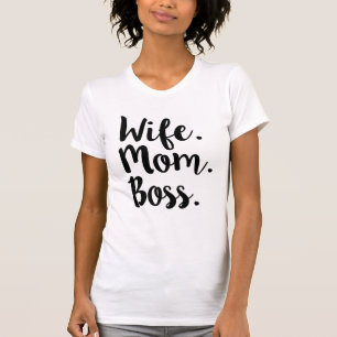 La camisa de las mujeres divertidas de Boss de la