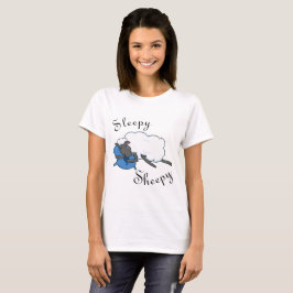 La camisa de las mujeres soñolientas de Sheepy