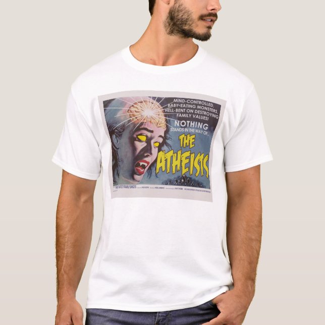 La camisa de los ateos de la parodia de los (Anverso)