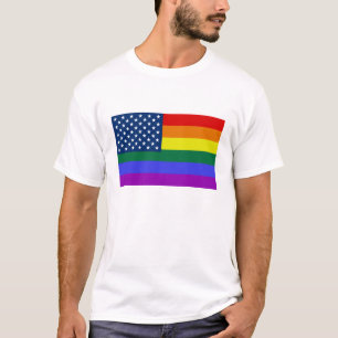 La camisa de los hombres de la bandera de los