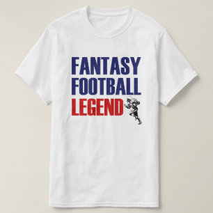 La camisa de los hombres de la leyenda del fútbol
