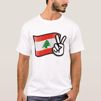 La camisa de los hombres de la paz de Líbano