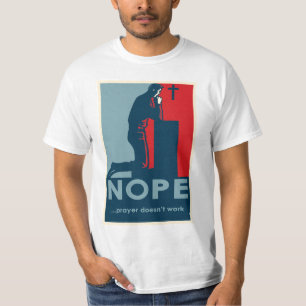 La camisa de los hombres de Nope