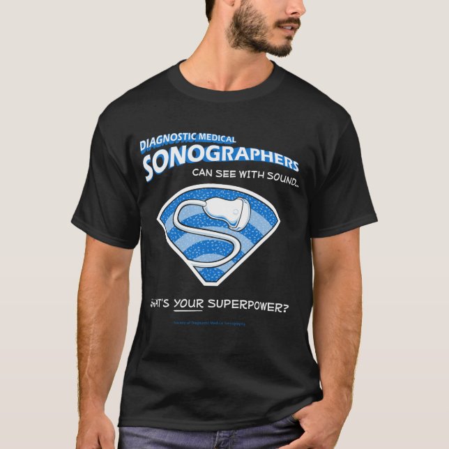La camisa de los hombres de Sonographer del super (Anverso)