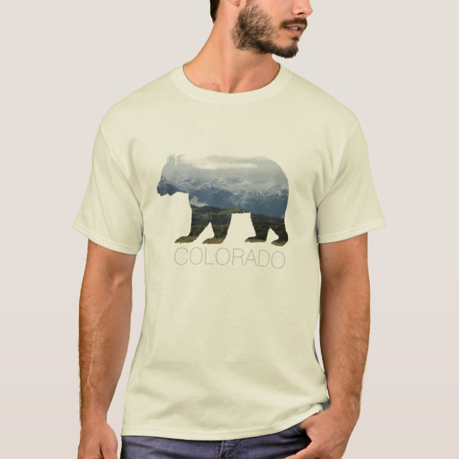 La camisa de los hombres del oso el | Mountian el (Anverso)