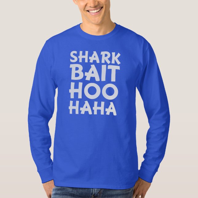 La camisa de los hombres divertidos de Hoo Haha (Anverso)