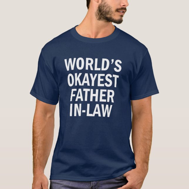 La camisa de los hombres divertidos del suegro de (Anverso)