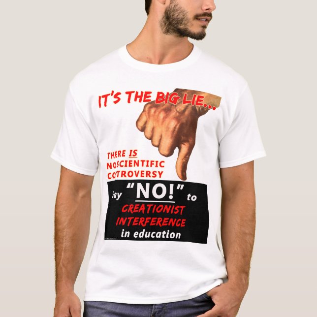 La camisa de los hombres grandes de la mentira (Anverso)