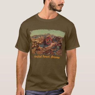 La camisa de los hombres pintados del bosque