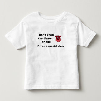La camisa de los niños de la dieta del autismo
