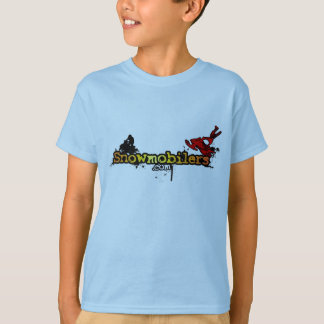 la camisa de los niños de Snowmobilers.com