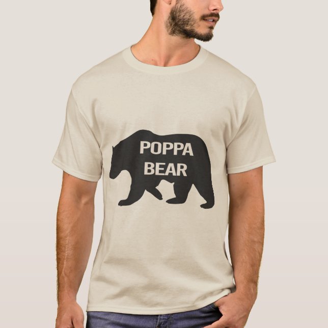 "La camisa de los nuevos hombres del papá del oso (Anverso)