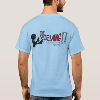 la camisa de los poemas espeluznantes de los