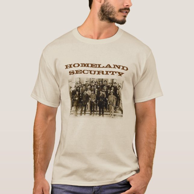 La camisa de los vigilantes de seguridad de la (Anverso)