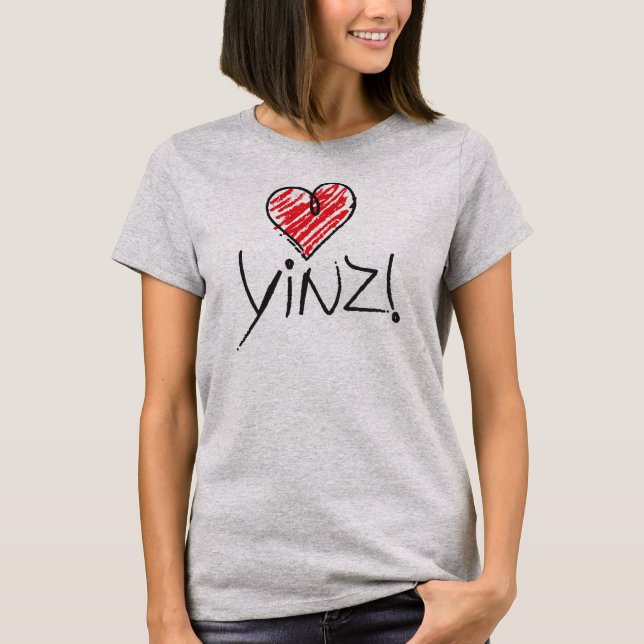 LA CAMISA DE LUV YINZ LADY (Anverso)