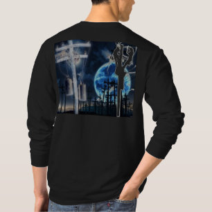 La camisa de manga larga del instalador de líneas