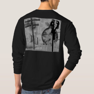 La camisa de manga larga del instalador de líneas