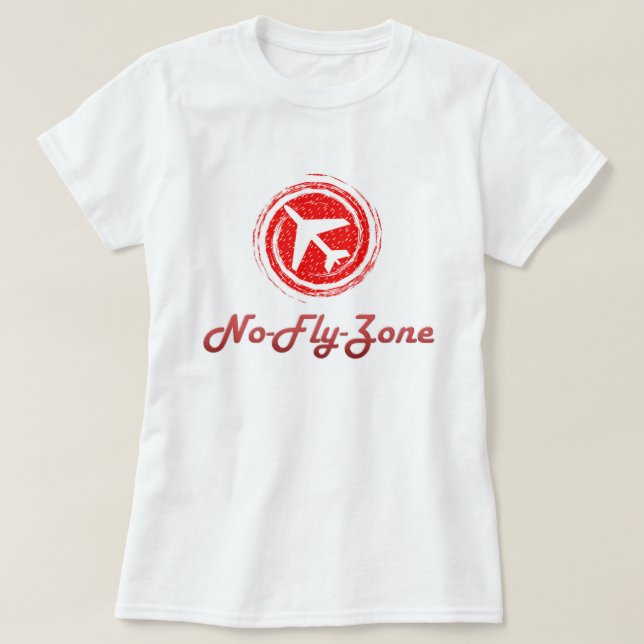 La camisa de ningunas de mosca mujeres de la zona (Diseño del anverso)