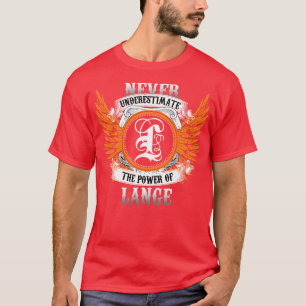 La Camisa De Nombre De Lange Nunca Subestima El Po