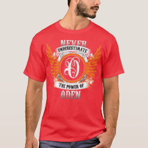 La Camisa De Nombre De Oden Nunca Subestima El Pod