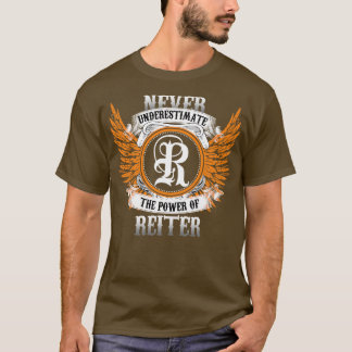 La Camisa De Nombre De Reiter Nunca Subestima El P