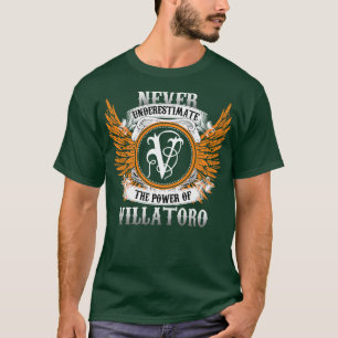 La Camisa De Nombre De Villatoro Nunca Subestima E