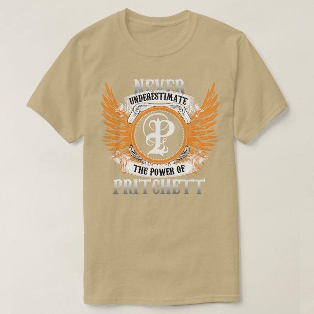La Camisa De Nombre Pritchett Nunca Subestima El P (Diseño del anverso)