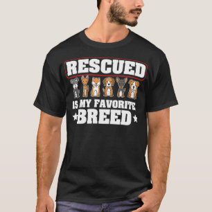 La Camisa De Rescate De Perros Rescatada Es Mi Raz