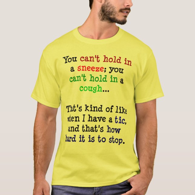 La camisa de Tourette (Anverso)