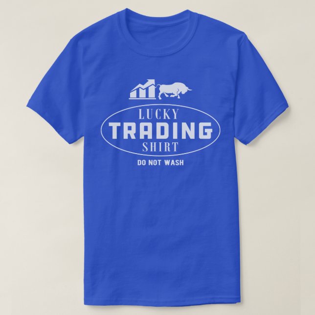 La camisa de Trader Lucky Trading no lava 1 (Diseño del anverso)
