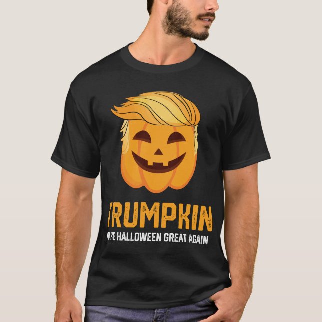 La camisa de Trumpkin hace Halloween el gran otra (Anverso)