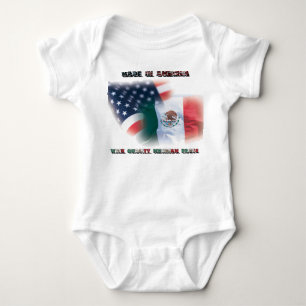 La camisa del bebé - hecha en mexicano americano