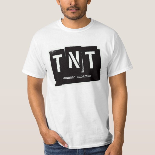 La camisa del ENTRETENIMIENTO de TNT "Y ÉSE ES" (Anverso)
