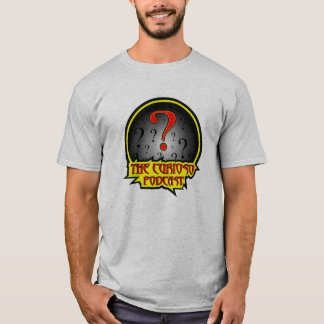 La camisa del logotipo del podcast de Curioso