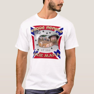 La camisa del miembro de la mafia de Dixie